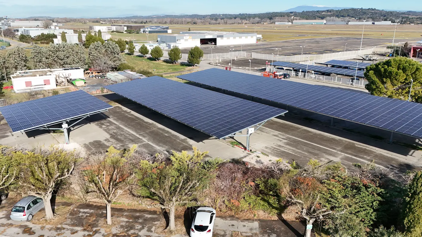 Parkings transformés en centrales solaires urbaines