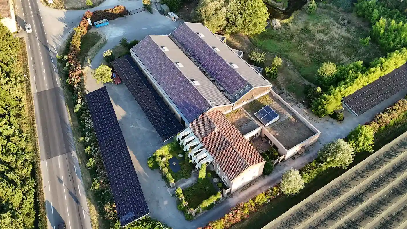 Fiche projet Bleuvert, Caumont-sur-Durance - Phénix Solar