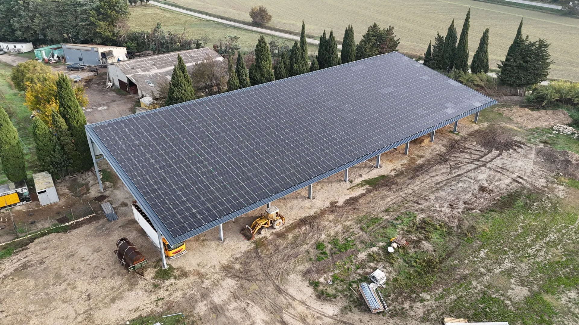 Voir la fiche projet Hangar Solaire de Tarascon - Bouches-du-Rhône